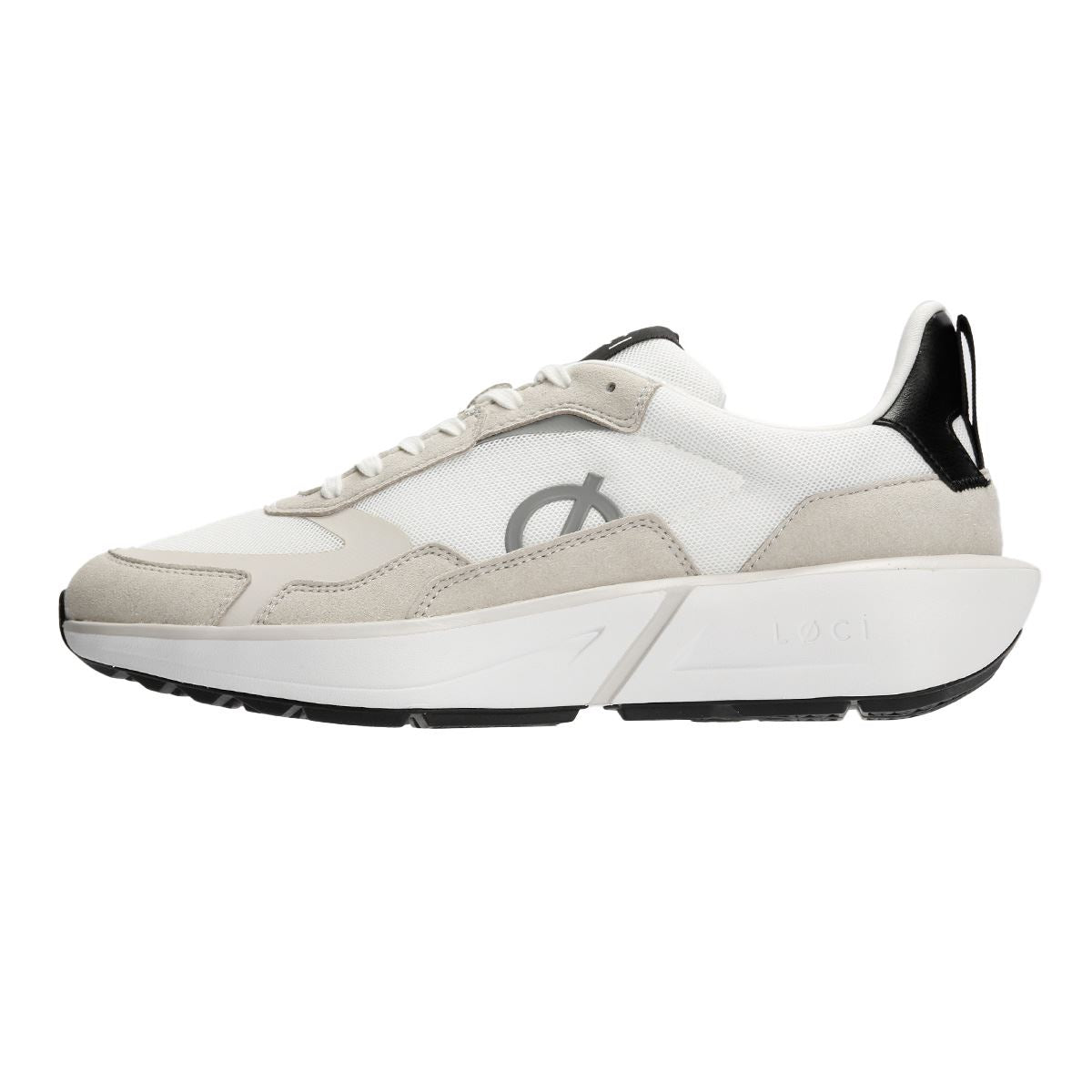 LØCI FLØ Plastik Weiße Sneakers