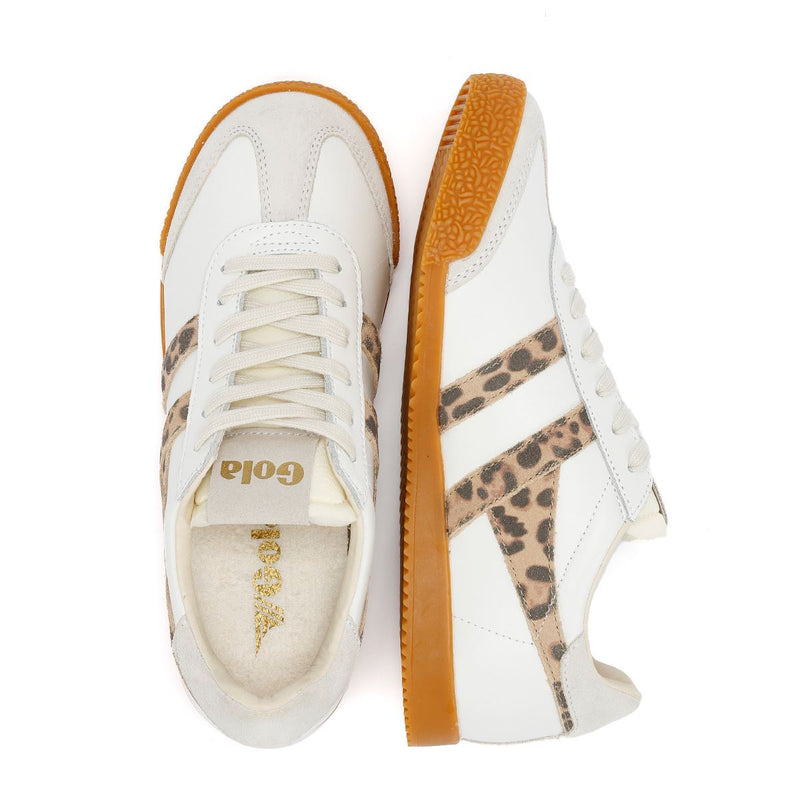Gola Elan Damen Sneaker Aus Weißem Leder