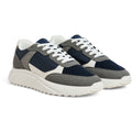 Jack & Jones Aspire Runner Polyurethan Herren Sneaker In Schiefergrau/Navy Blazer
