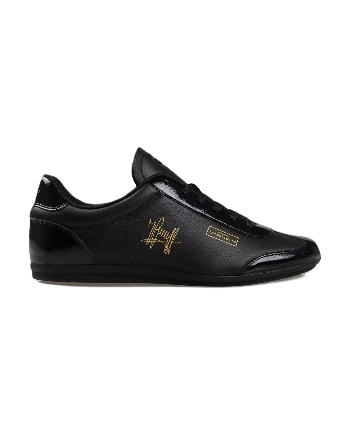 Cruyff Recoupa Leder Herren Schwarze Sneakers