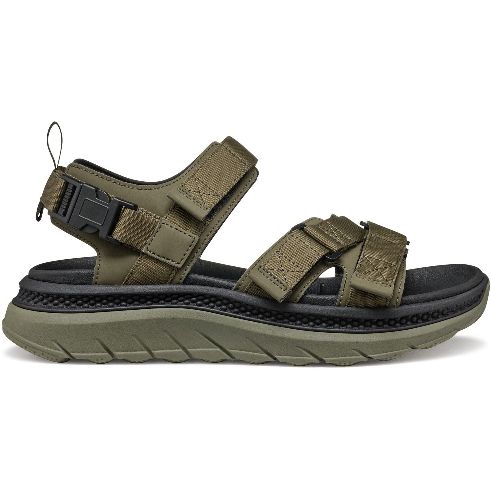 Geox U SPHERICA ACTIF X S Polyester Mischung Herren Militär Zehentrenner