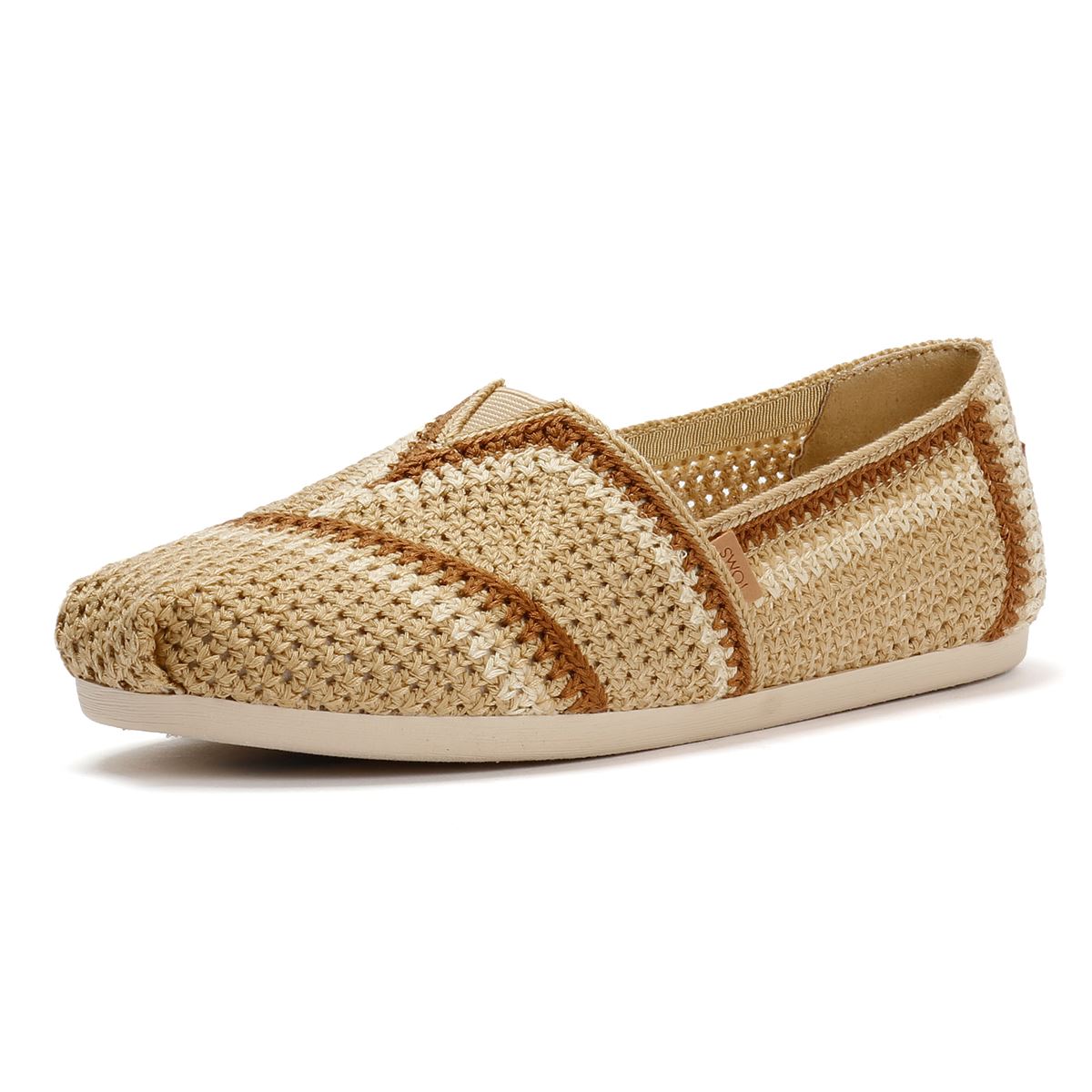 TOMS Alpargata Classic Baumwoll Espadrilles Für Frauen In Beige