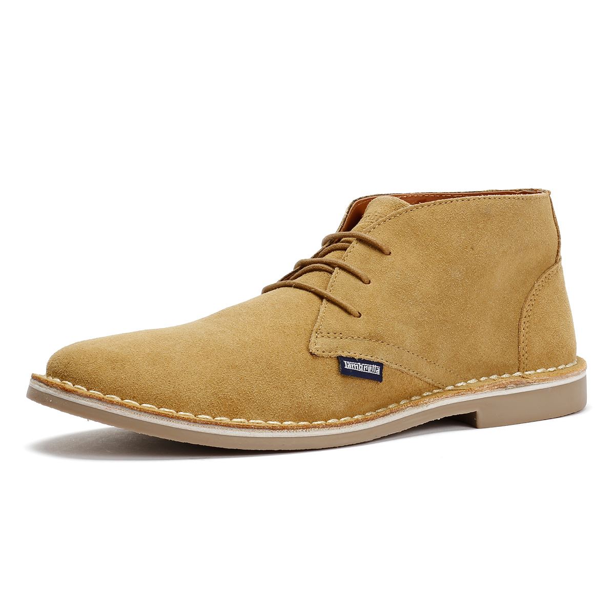 Lambretta Chiswick Wildleder Herren Braune Stiefel