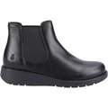 Hush Puppies Leonie Leder Damen Schwarze Stiefel