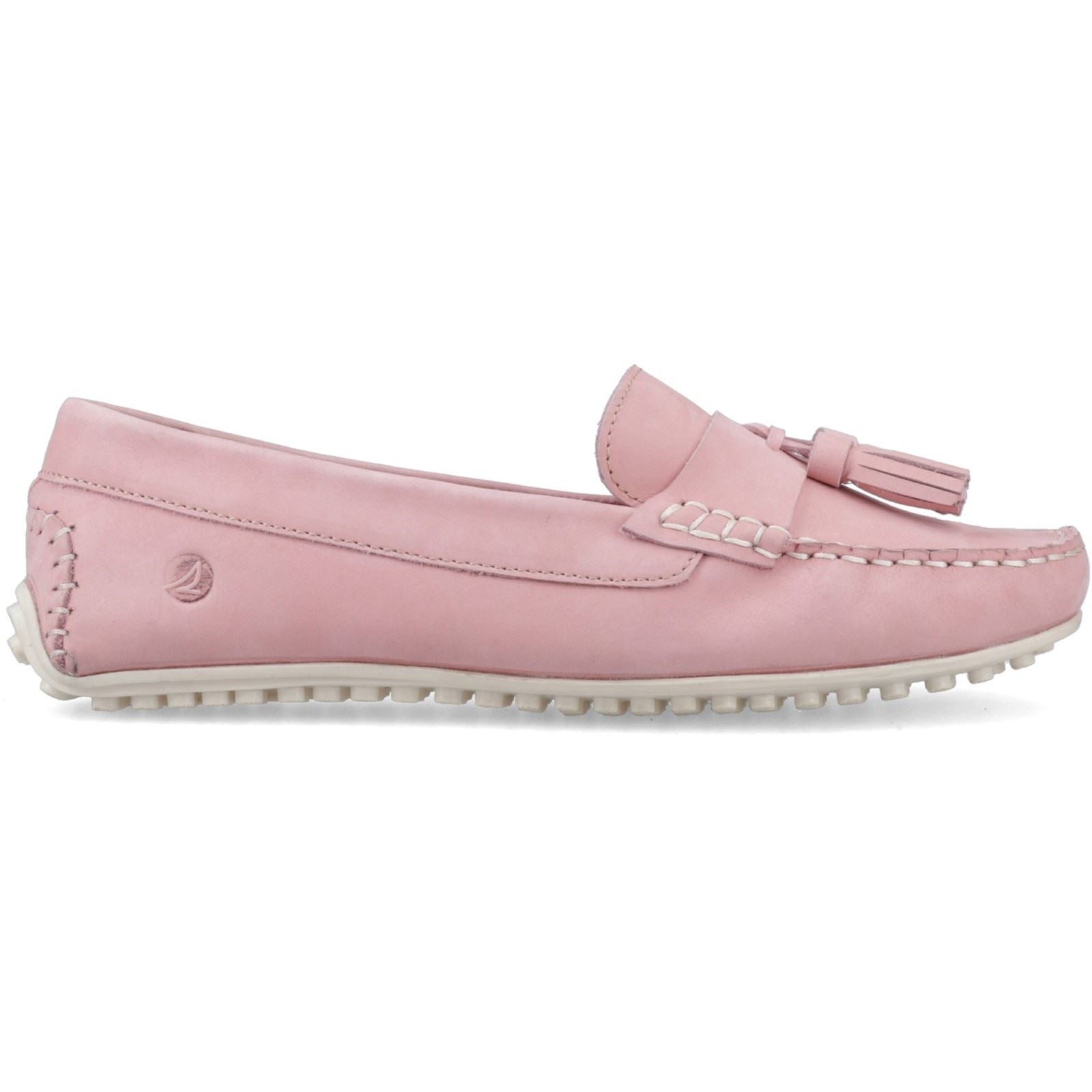 Sperry Salvador Slip On Nubuck Damen Rosa Mokassins Schuhe