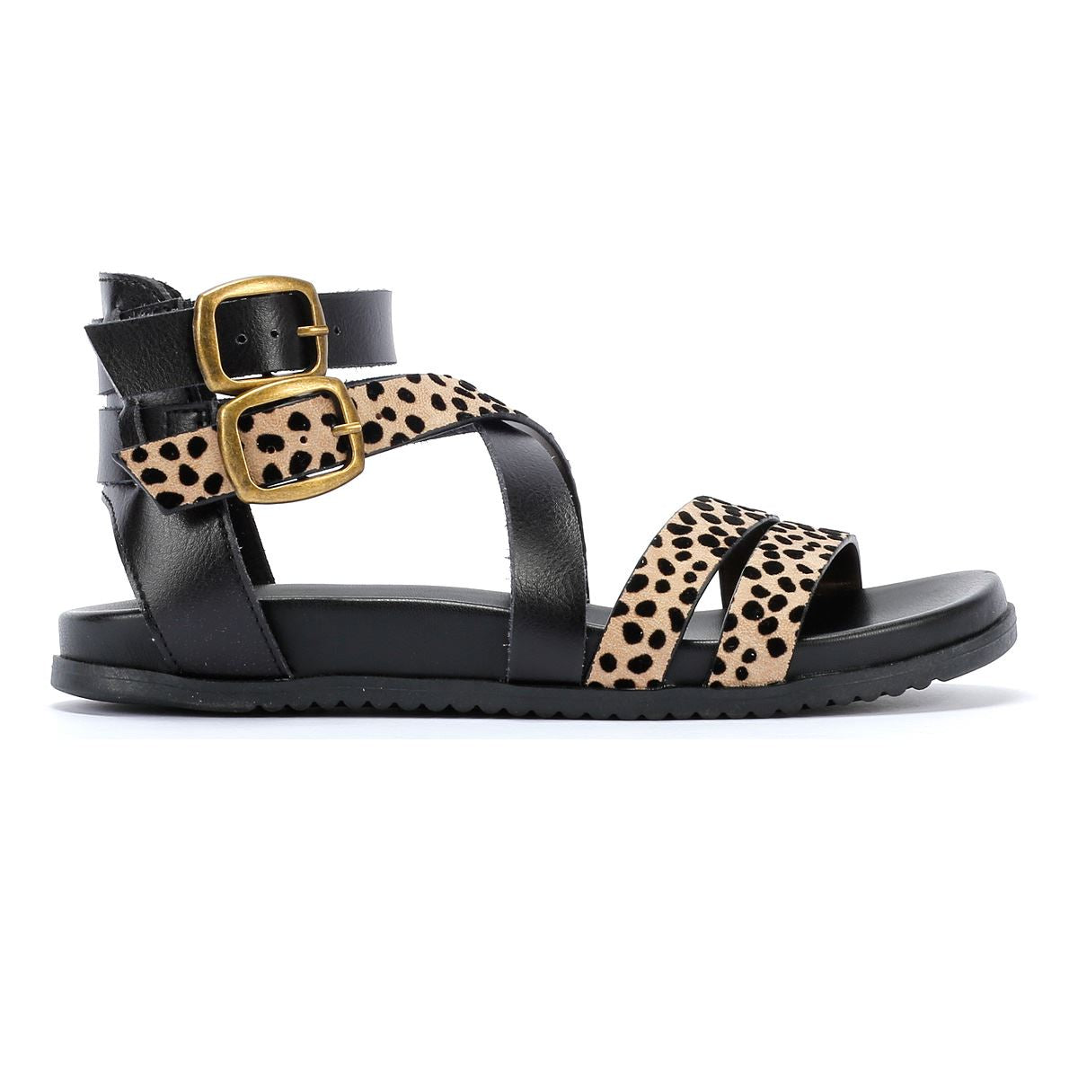 Blowfish Malibu Candie Damen-Leoparden-Sandalen
