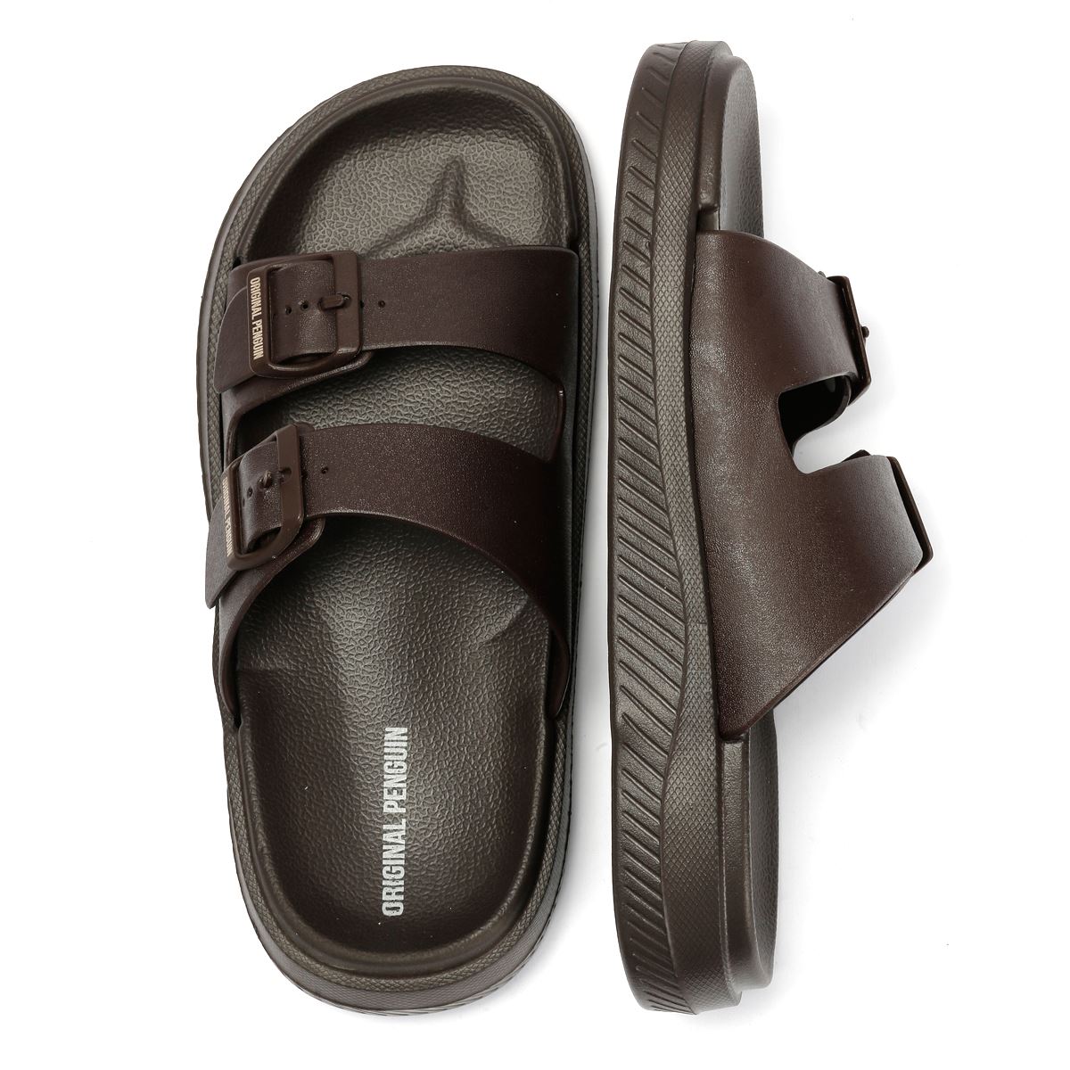 Penguin Playa Herren Braune Sandalen