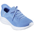 Skechers Ultra Flex 3.0 Brilliant Path Textile Damensneaker In Perlgrau