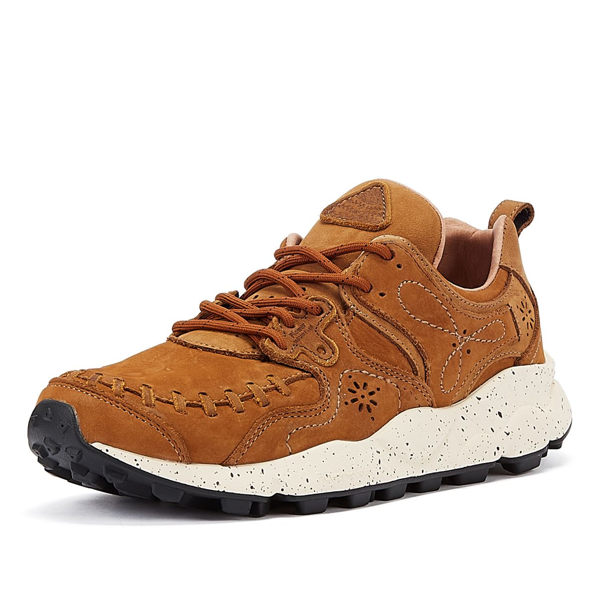 Flower Mountain Yamano Wildleder Herren Braune Turnschuhe
