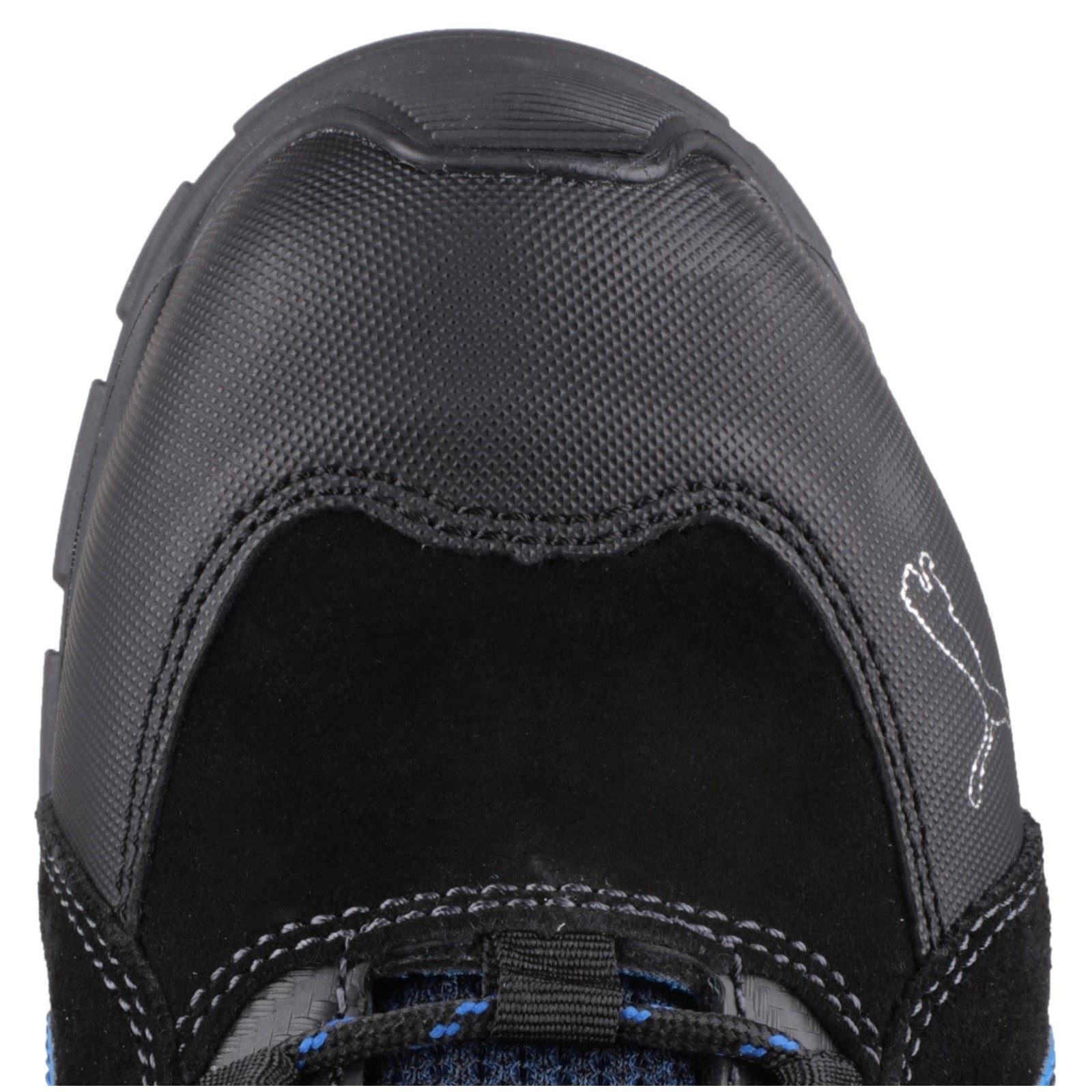 Puma Safety Rio Low Leder Schwarz Sicherheits-Sneaker