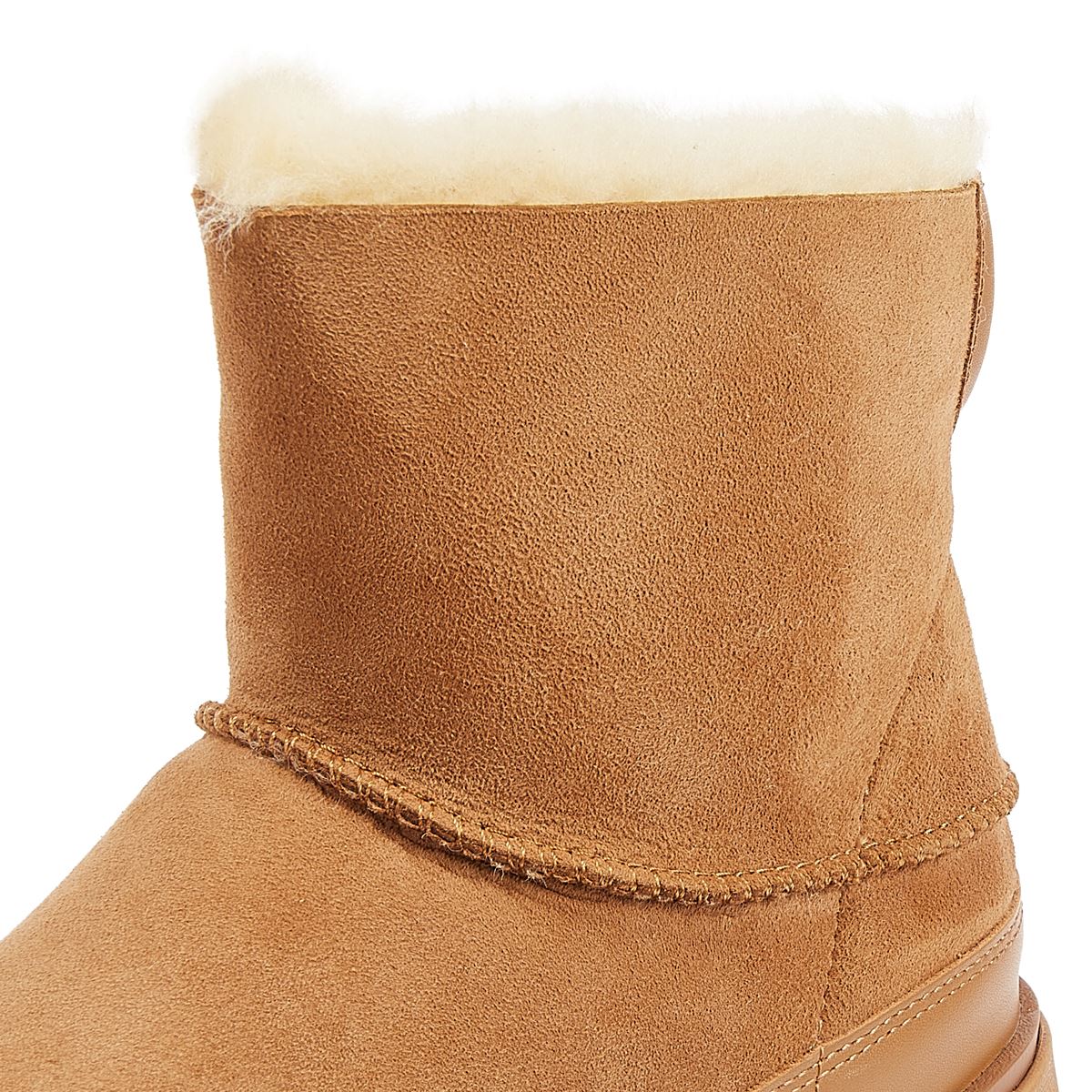FitFlop Shearling Damen Stiefel In Beige
