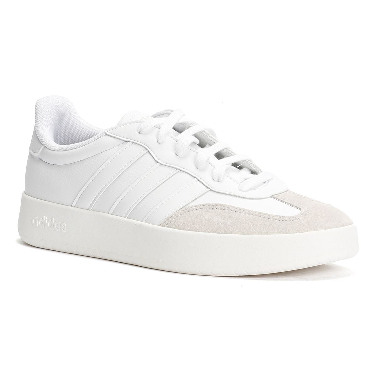 Adidas Barreda Leder Weiße Sneaker