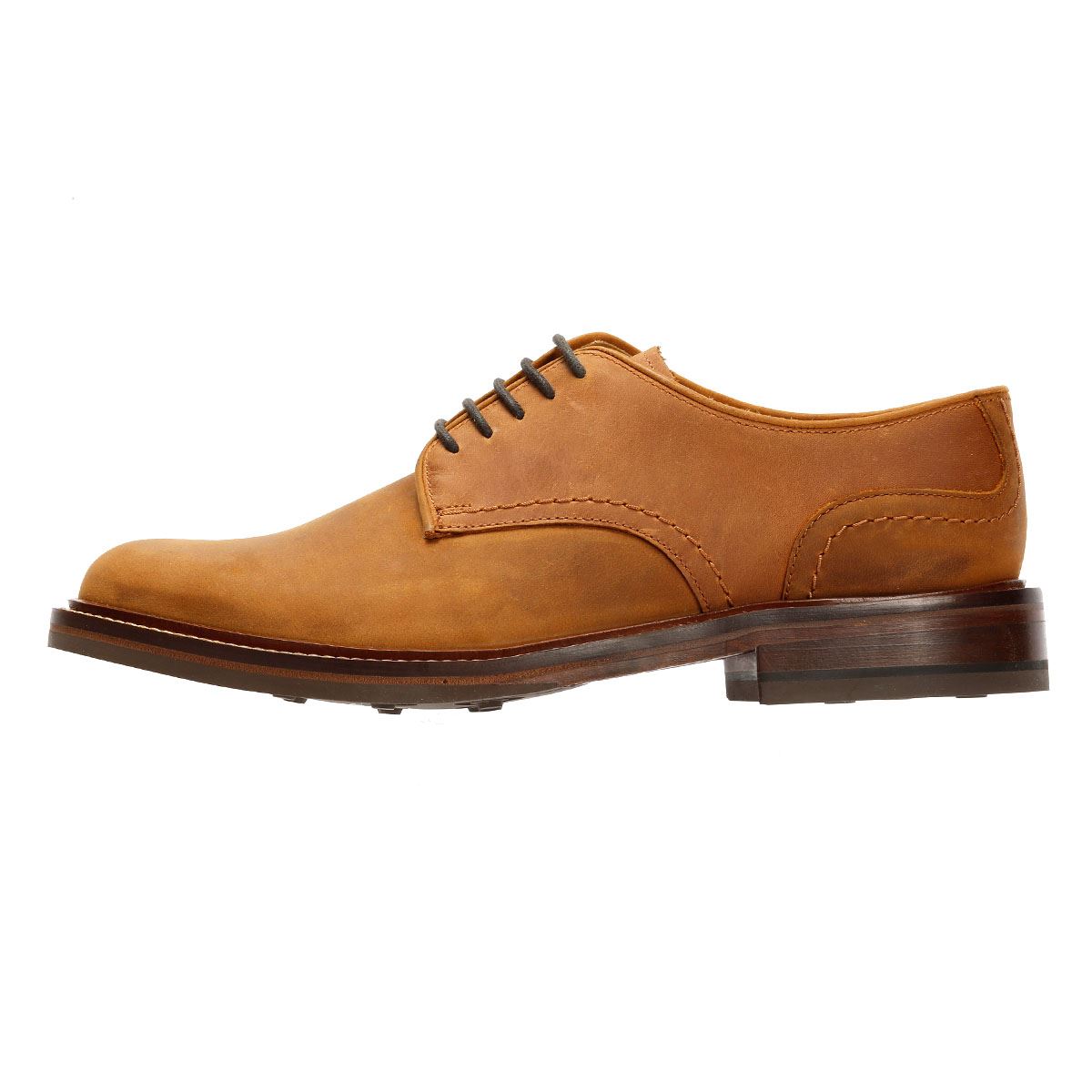 Chapman & Moore Plain Derby Country Herren Leder Braune Schnürschuhe
