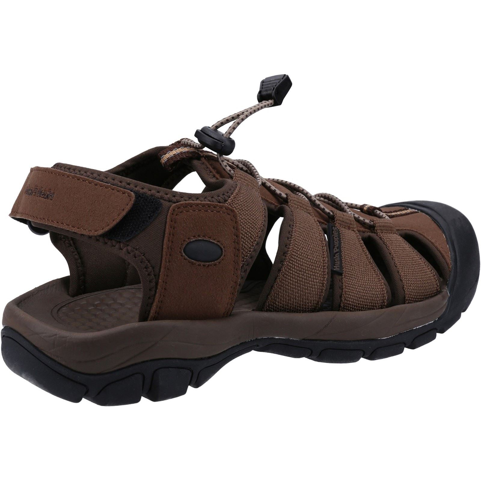 Hush Puppies Peru Polyurethan/Gewebe Herren Braun Sandalen
