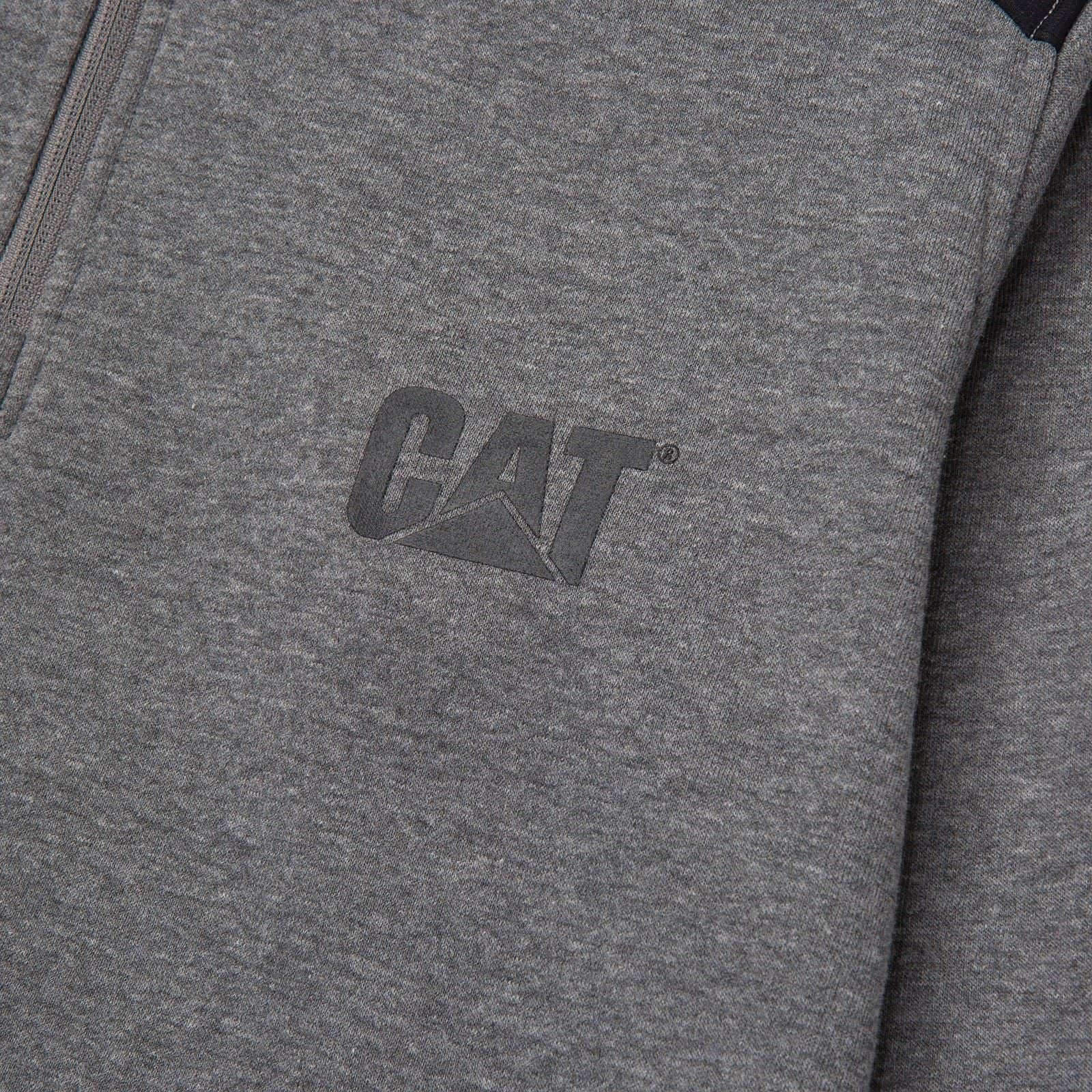 Caterpillar Essential 1/4 Zip Polyester Herren Grau Sweatshirt