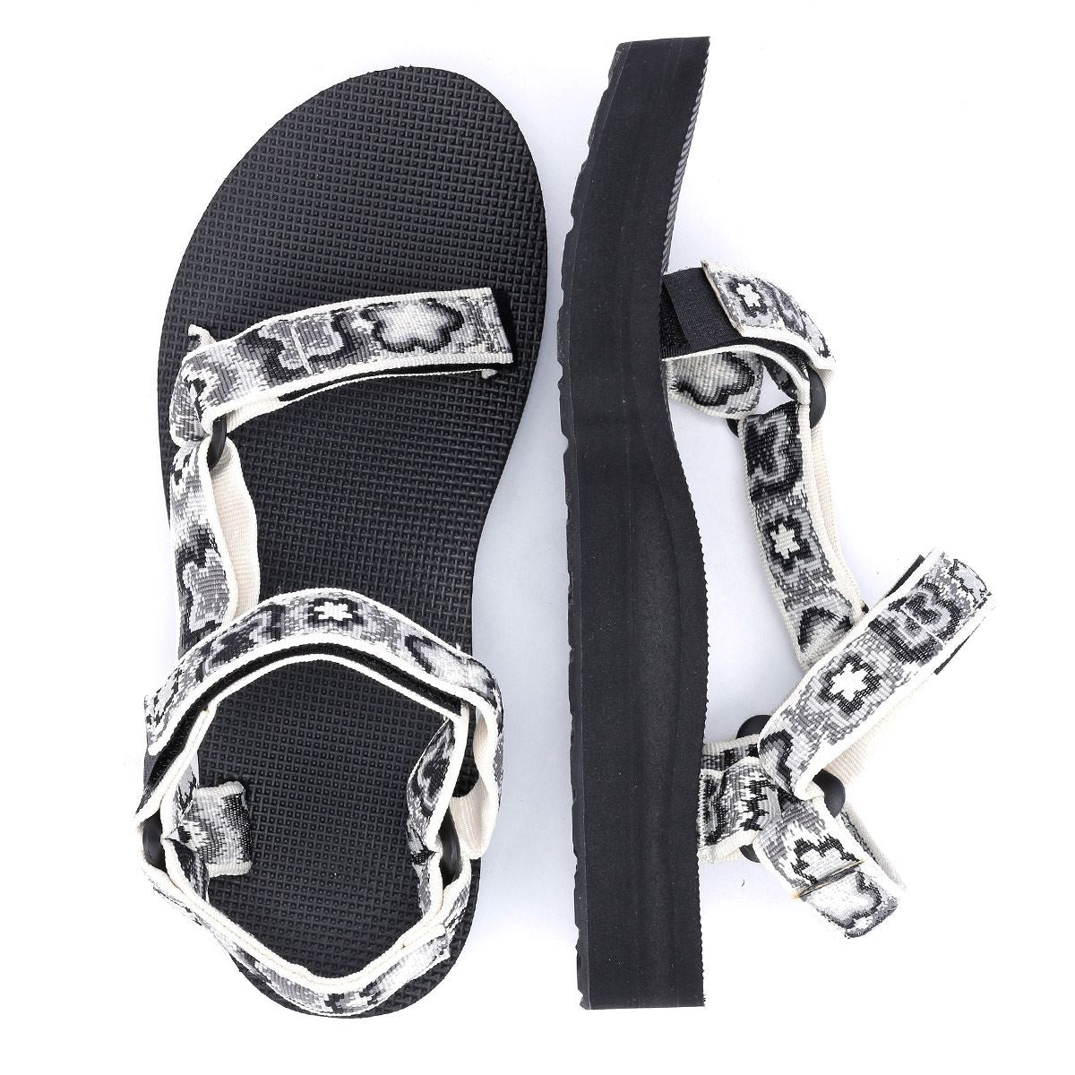 Teva Midform Universal Damen Schwarze Farbe Sandalen
