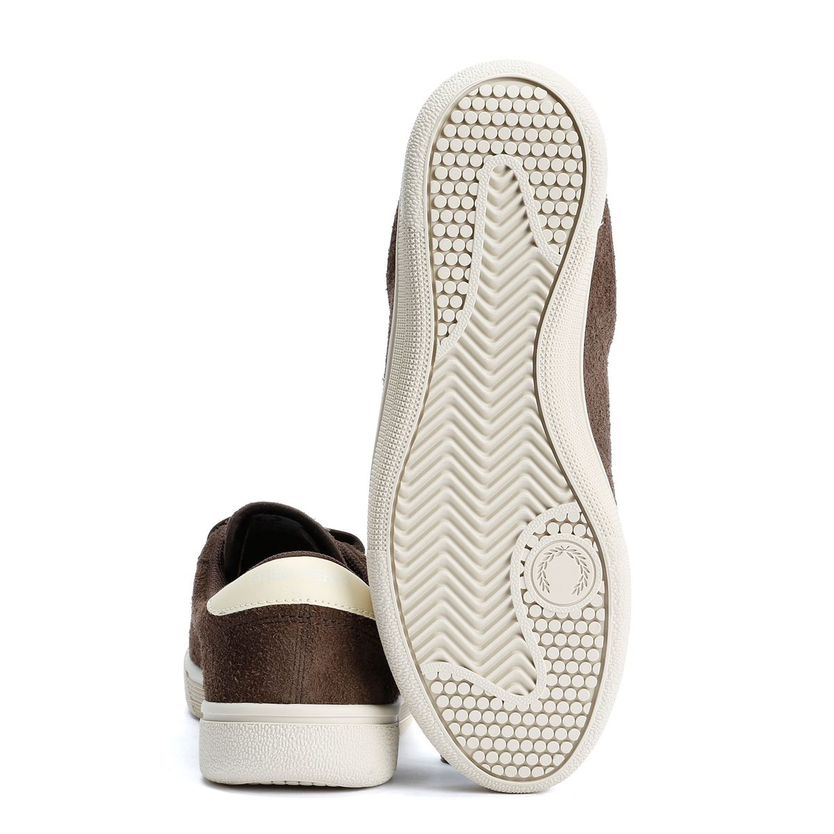 Fred Perry Tennis Shoe Wildleder Herren Braune Sneaker