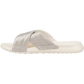 HEYDUDE Christi Slide Distressed Damen Metallic-Sandalen