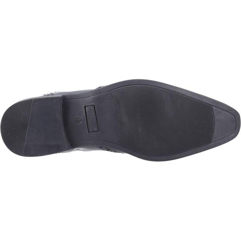 Hush Puppies Elliot Herrenschuhe aus schwarzem Leder