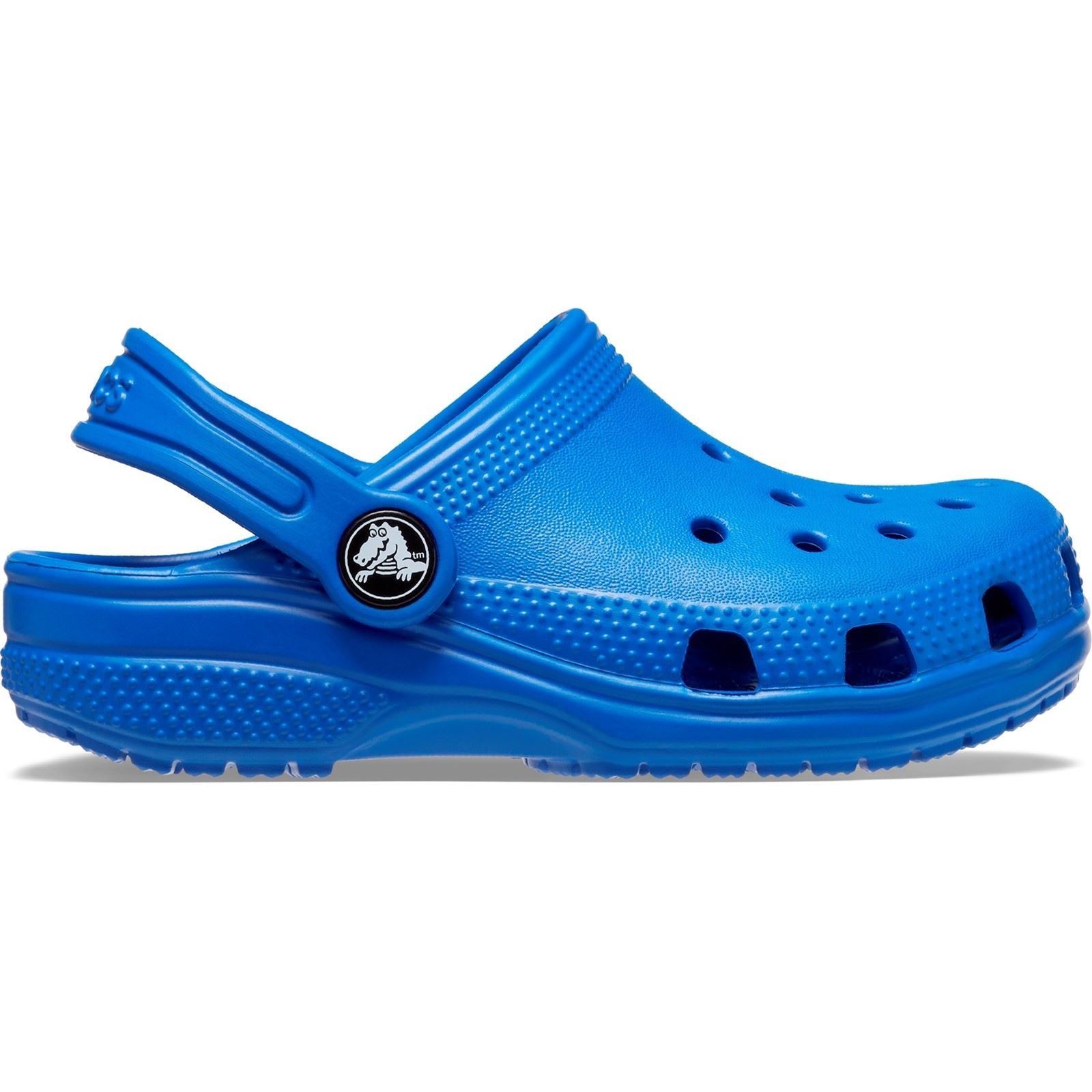 Crocs Toddler Classic Thermoplastische Blaue Bolt Loafers