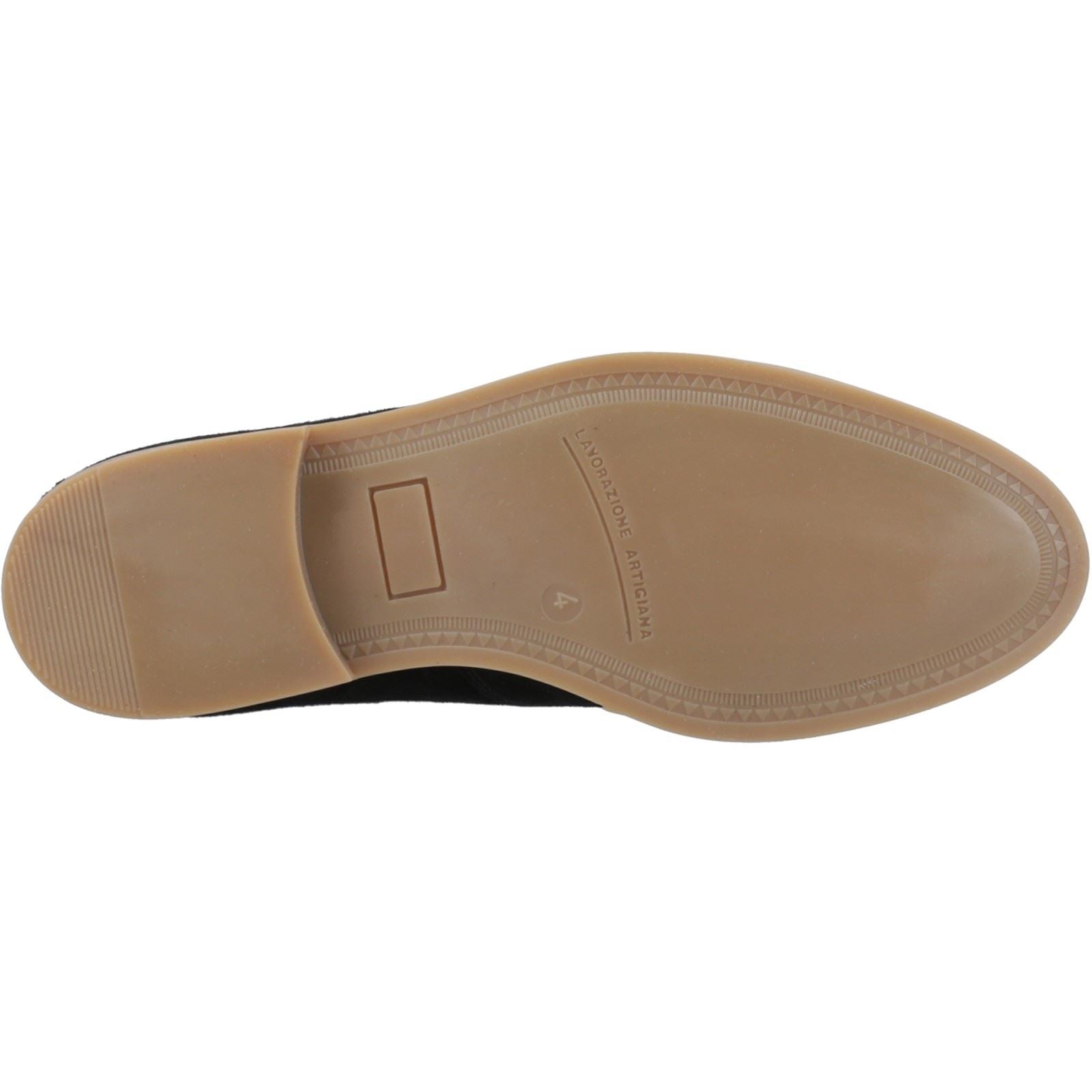 Hush Puppies Natasha Damen Schwarze Farbe Lederloafer