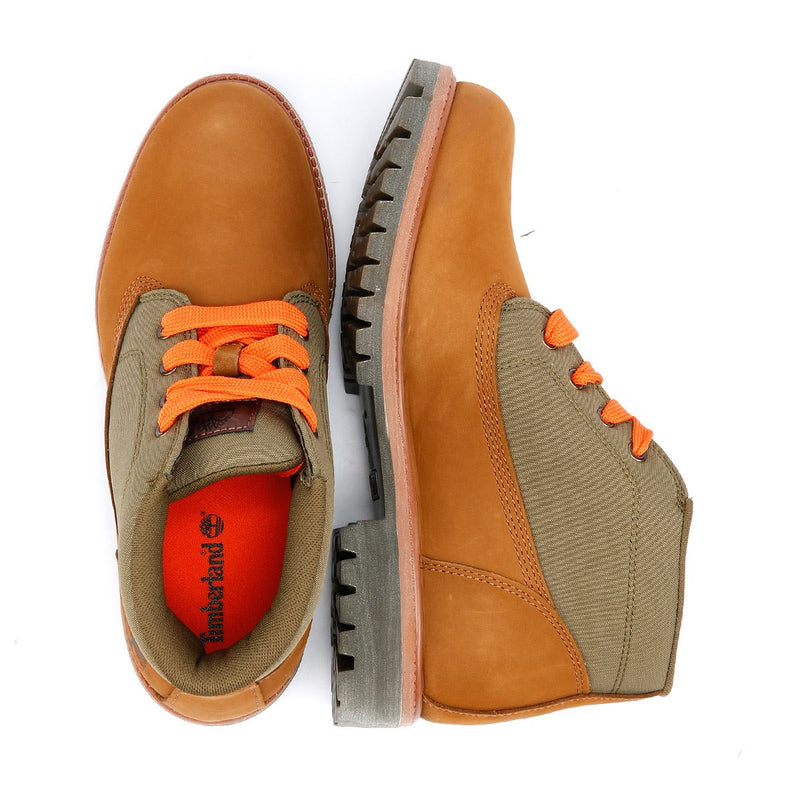 Timberland Mid Lace Chukka Workwear II Leder Herren Stiefel Braun