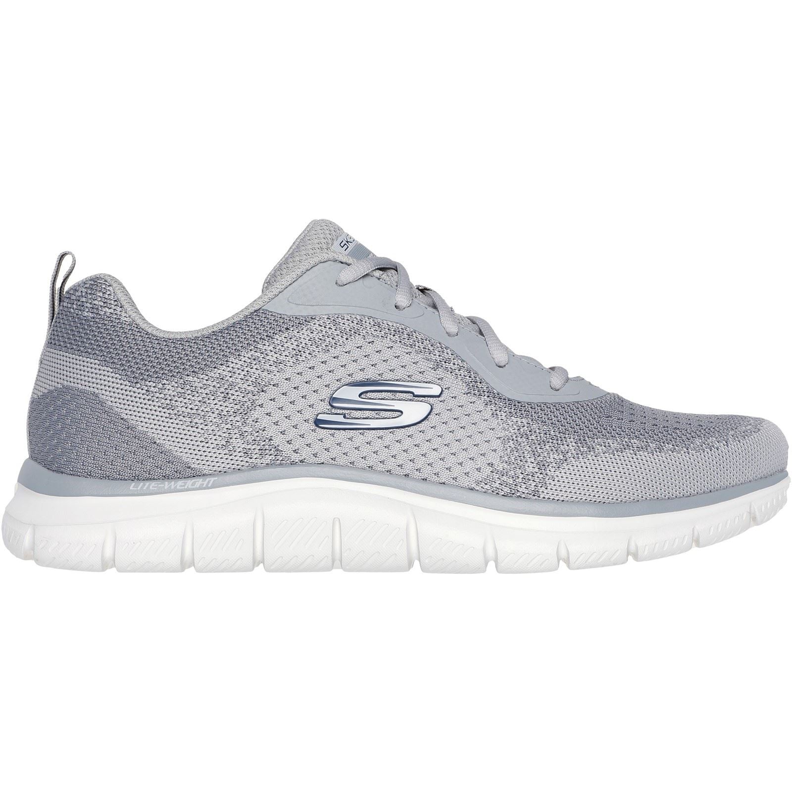 Skechers Track Glendor Herren Sneaker Aus Grauem Synthetik