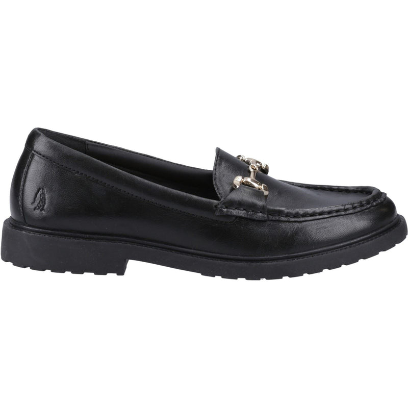 Hush Puppies Verity Snaffle Damen Schwarze Farbe Lederloafer