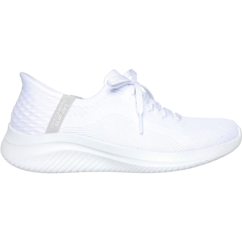 Skechers Ultra Flex 3.0 Brilliant Path Textiler Damen Sneaker In Weiß