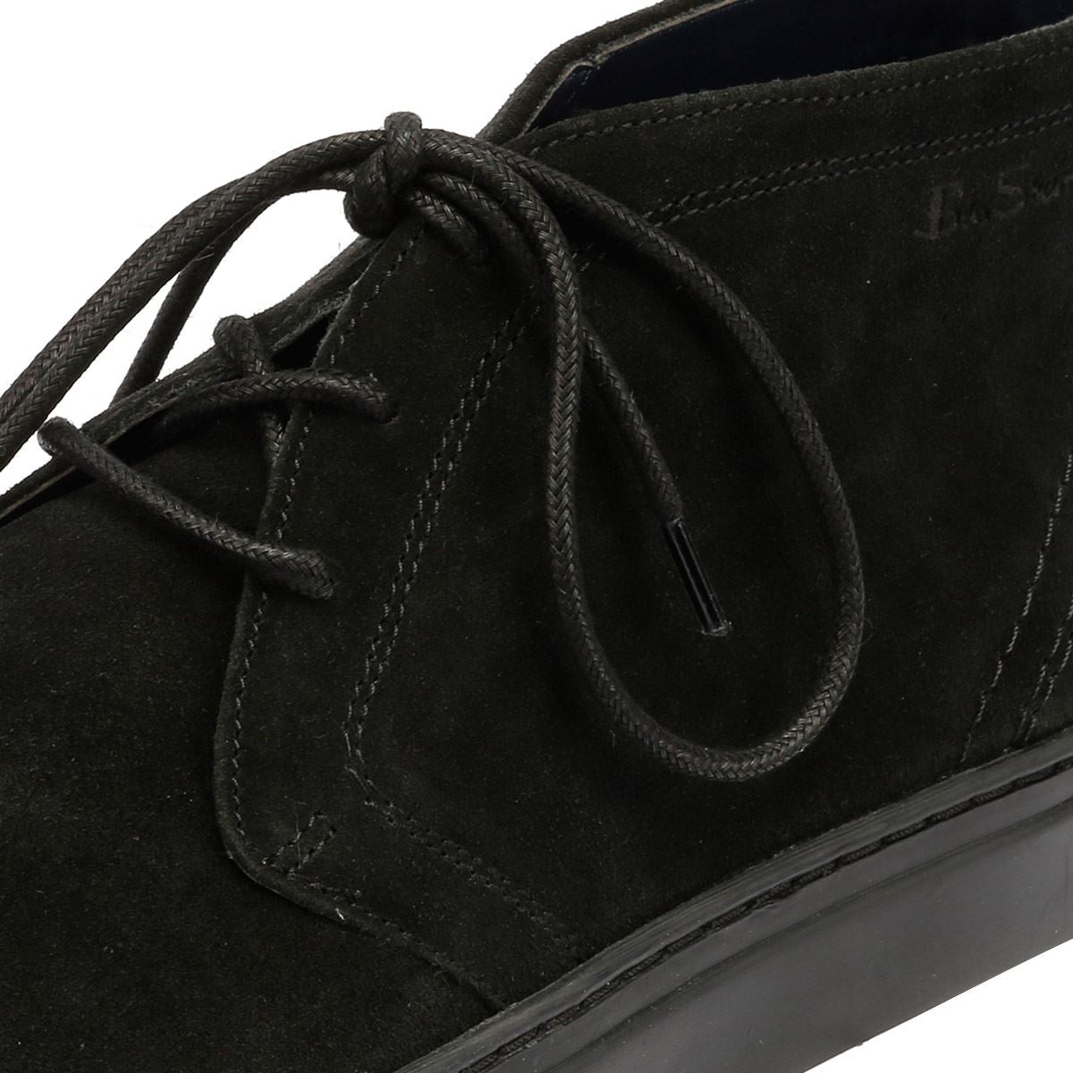 Ben Sherman Parka Herren Wildlederstiefel In Schwarz