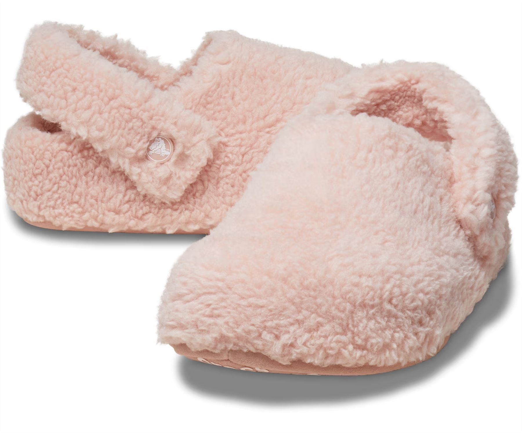 Crocs Classic Cozzzy Damen Rosa Hausschuhe