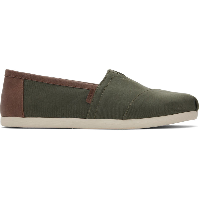 TOMS Alpargata Classic Herren Espadrilles Aus Dunklem Salbei In Baumwollmischung