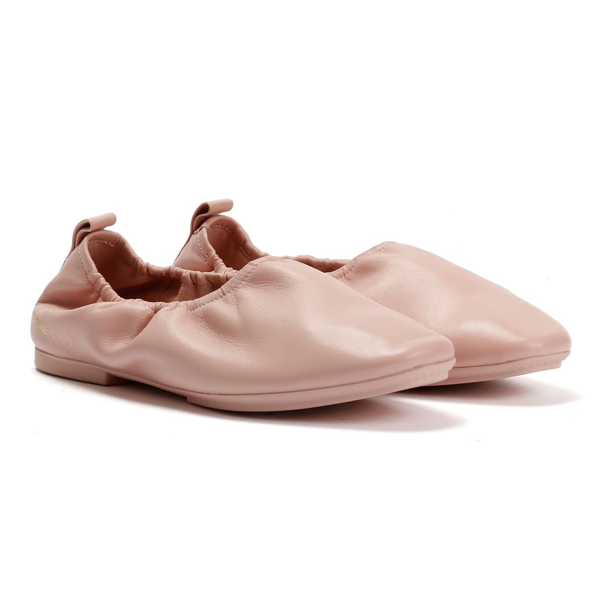 FitFlop X Pantone Delicato Ballerina Leder Damen Rosa Schuhe