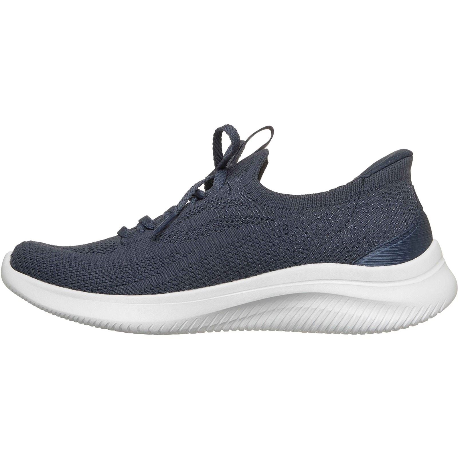 Skechers Ultra Flex 4.0 Textil Damen Sneakers In Marineblau