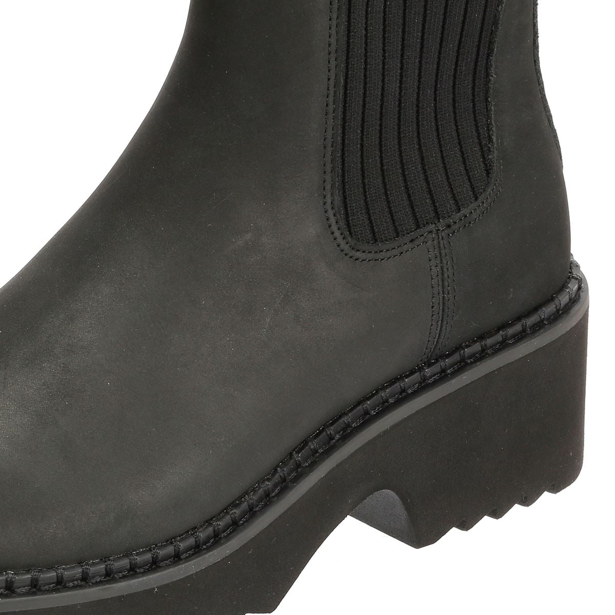 TOMS Millie Nubuck Damen Schwarze Stiefel