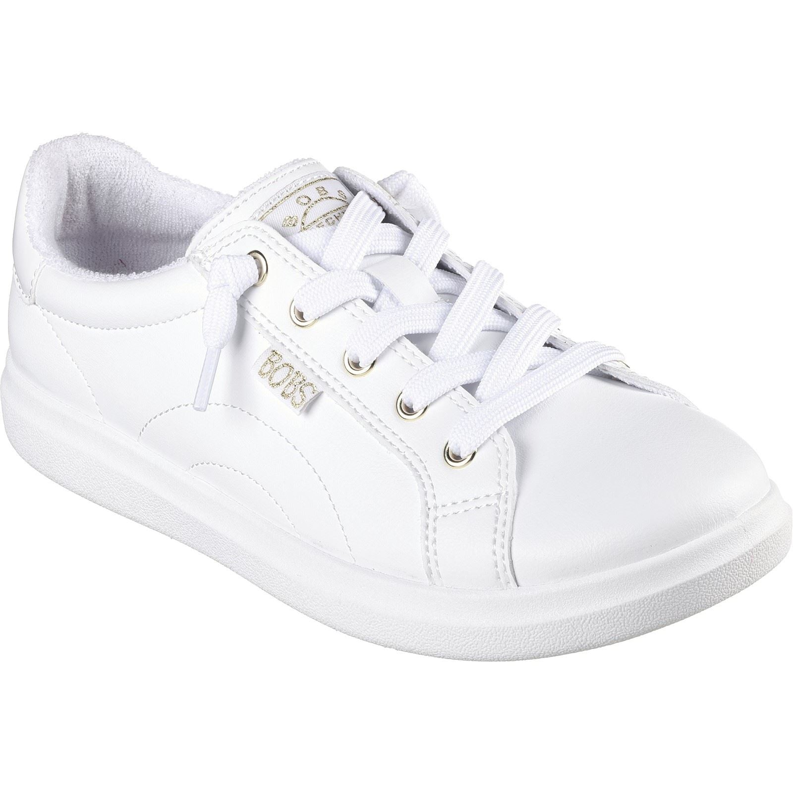 Skechers BOBS D'Vine Instant Delight Synthetische Damen-Sneaker In Weiß