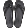 Crocs Miami Studded Flip Thermoplastische Schwarze Flip-Flops Für Damen