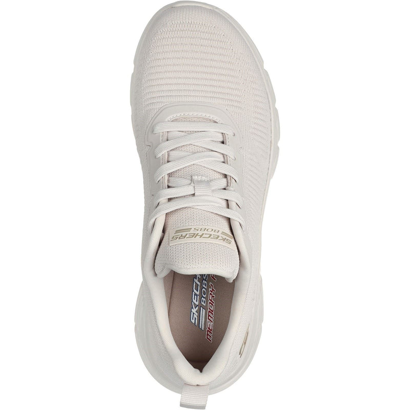 Skechers Bobs B Flex Hi Flying Textile Damen Sneaker In Off-Weiß