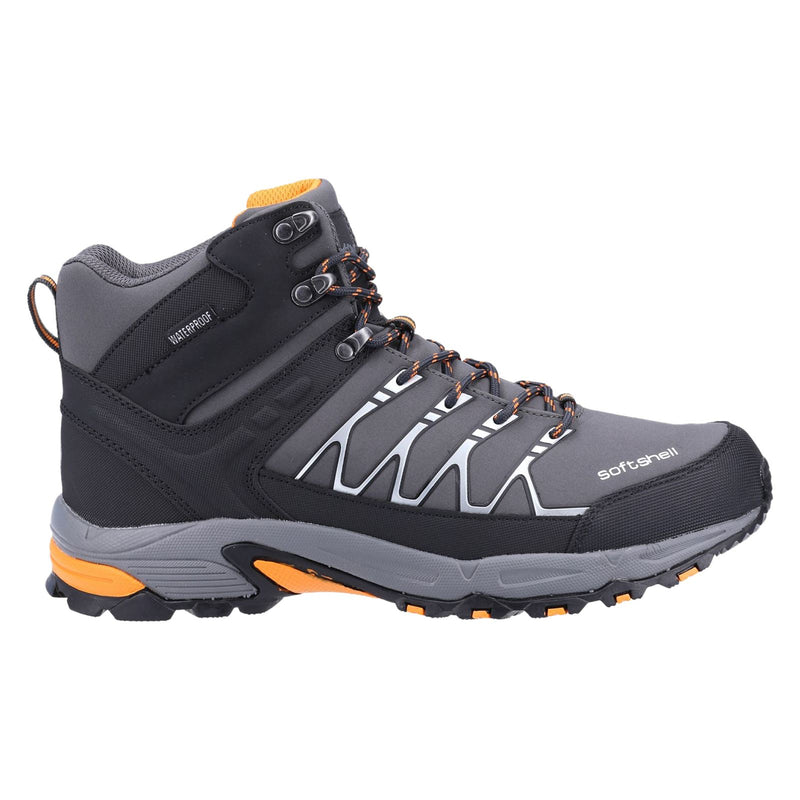 Cotswold Abbeydale Mid Herren-Wanderschuhe In Grau/Orange