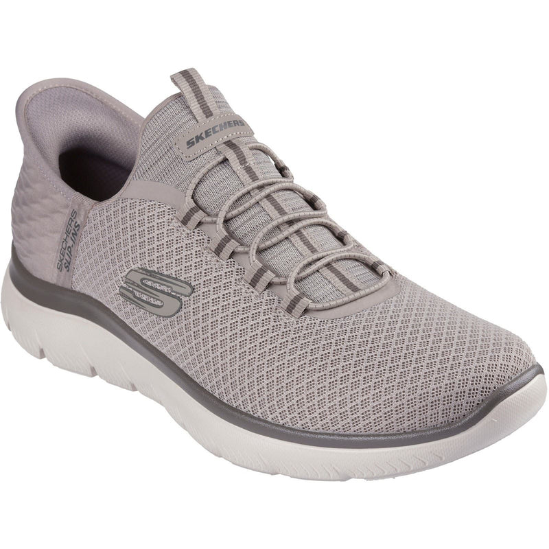 Skechers Slip-ins: Summits High Range Polyester Herren Taupe Sneaker