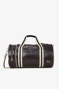 Fred Perry Classic Barrel Polyester Schwarz/Ecru Crossbody-Tasche