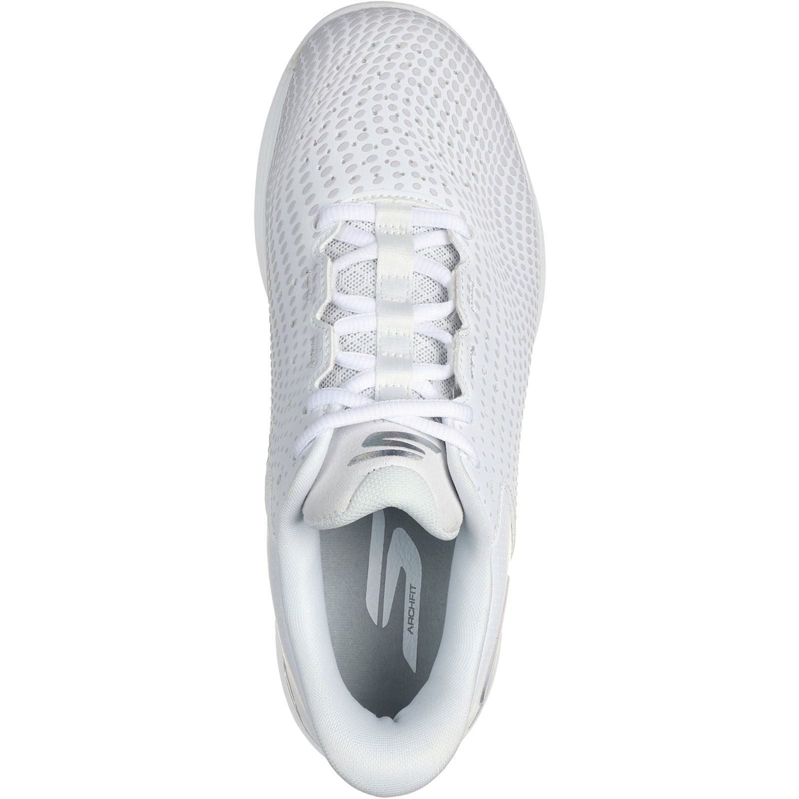Skechers Performance Slip-ins Relaxed Fit Viper Court Reload Polyurethan Damensneaker in Weiß