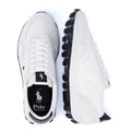 Ralph Lauren Trail 125 Weiße Ledersneaker Für Herren