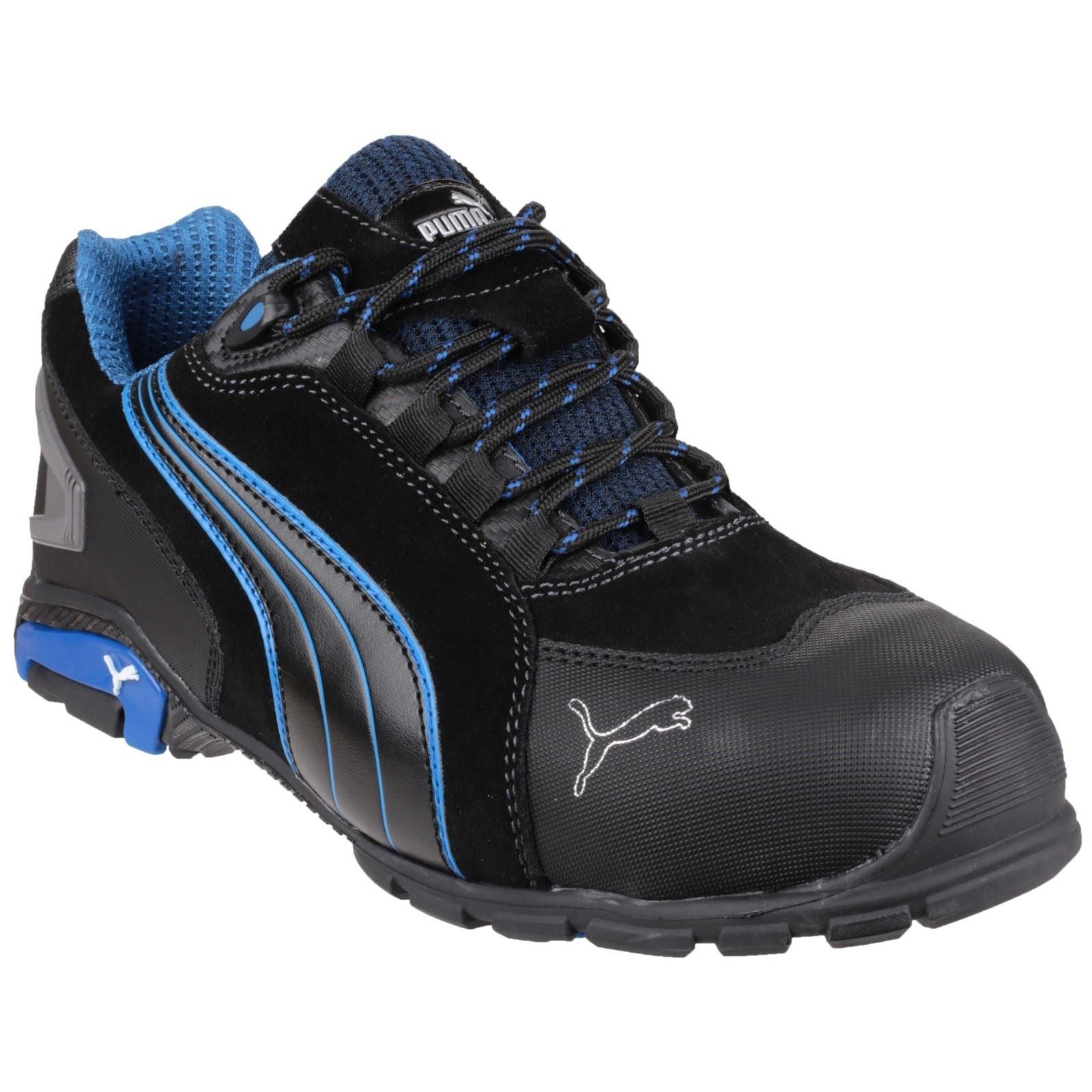 Puma Safety Rio Low Leder Schwarz Sicherheits-Sneaker
