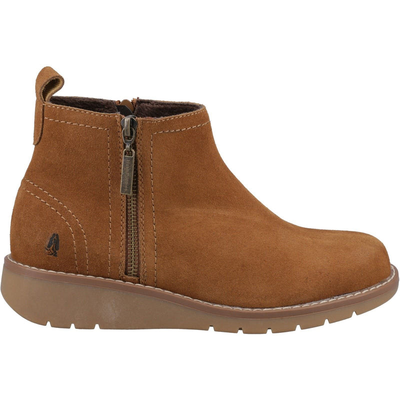Hush Puppies Libby Wildleder Damen Stiefeletten In Tan