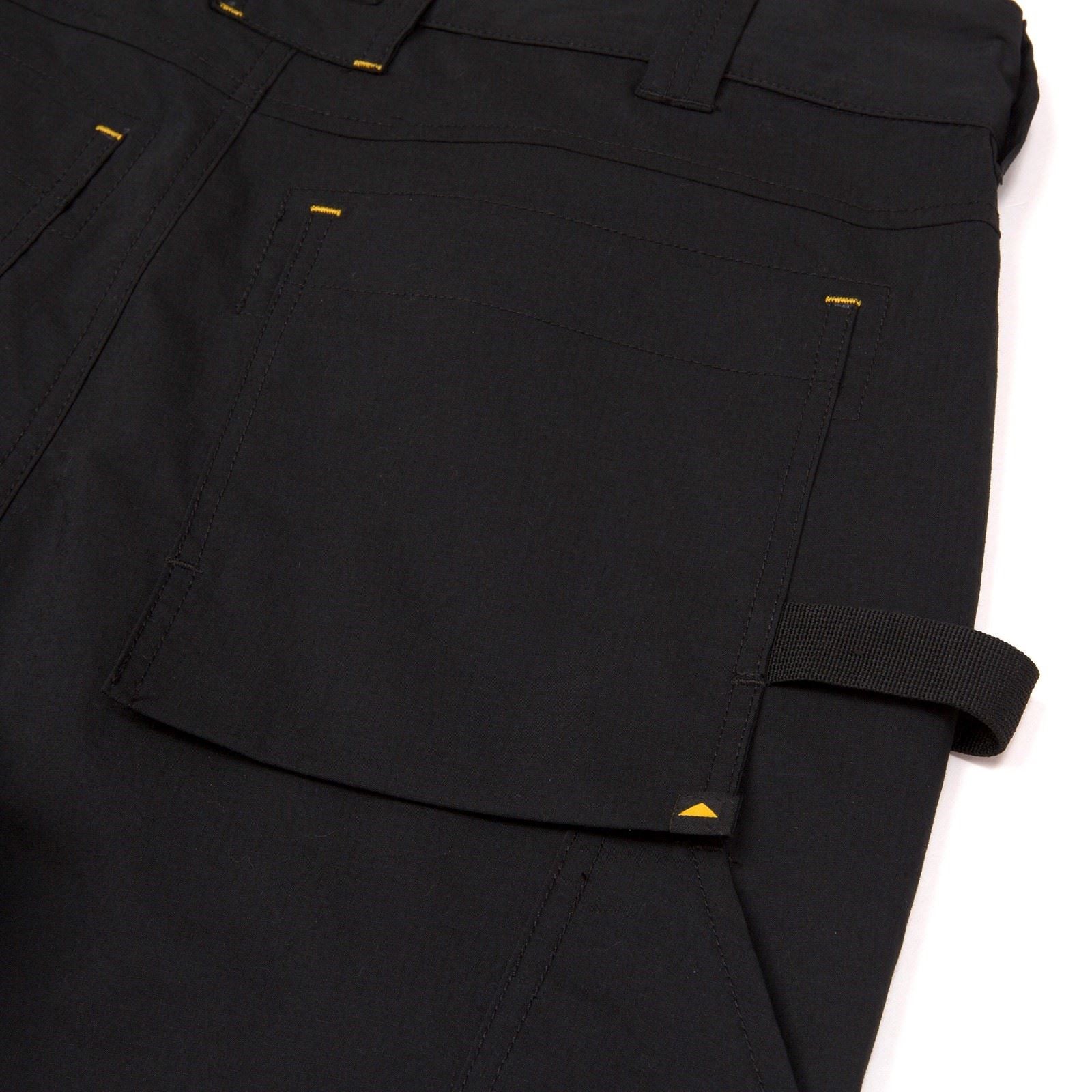 Caterpillar Nexus Knee Pocket Stretch Baumwoll Herren Schwarze Farbe Outdoor Hosen