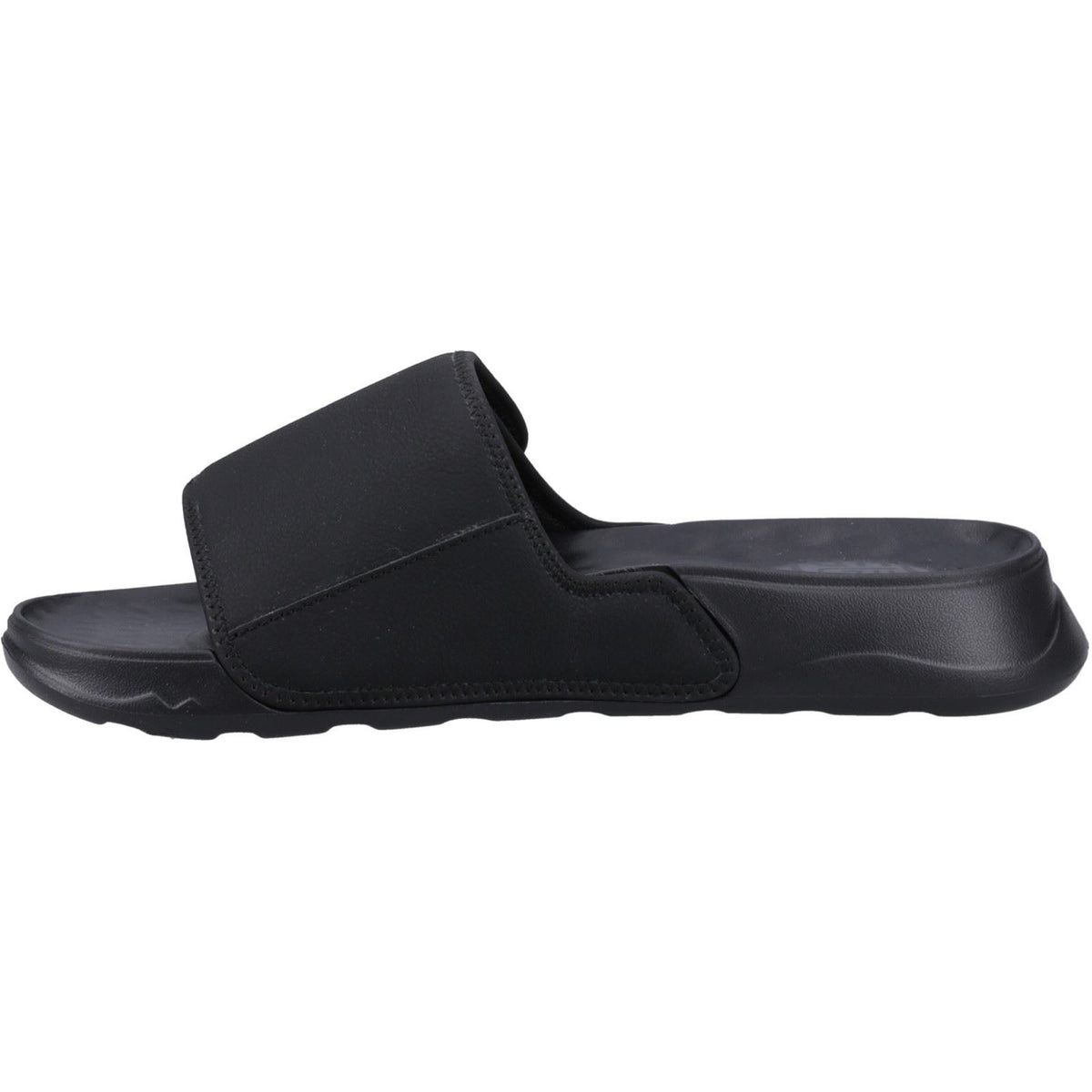 HEYDUDE Shore Slide Classic Polyester Herren Schwarze Slides