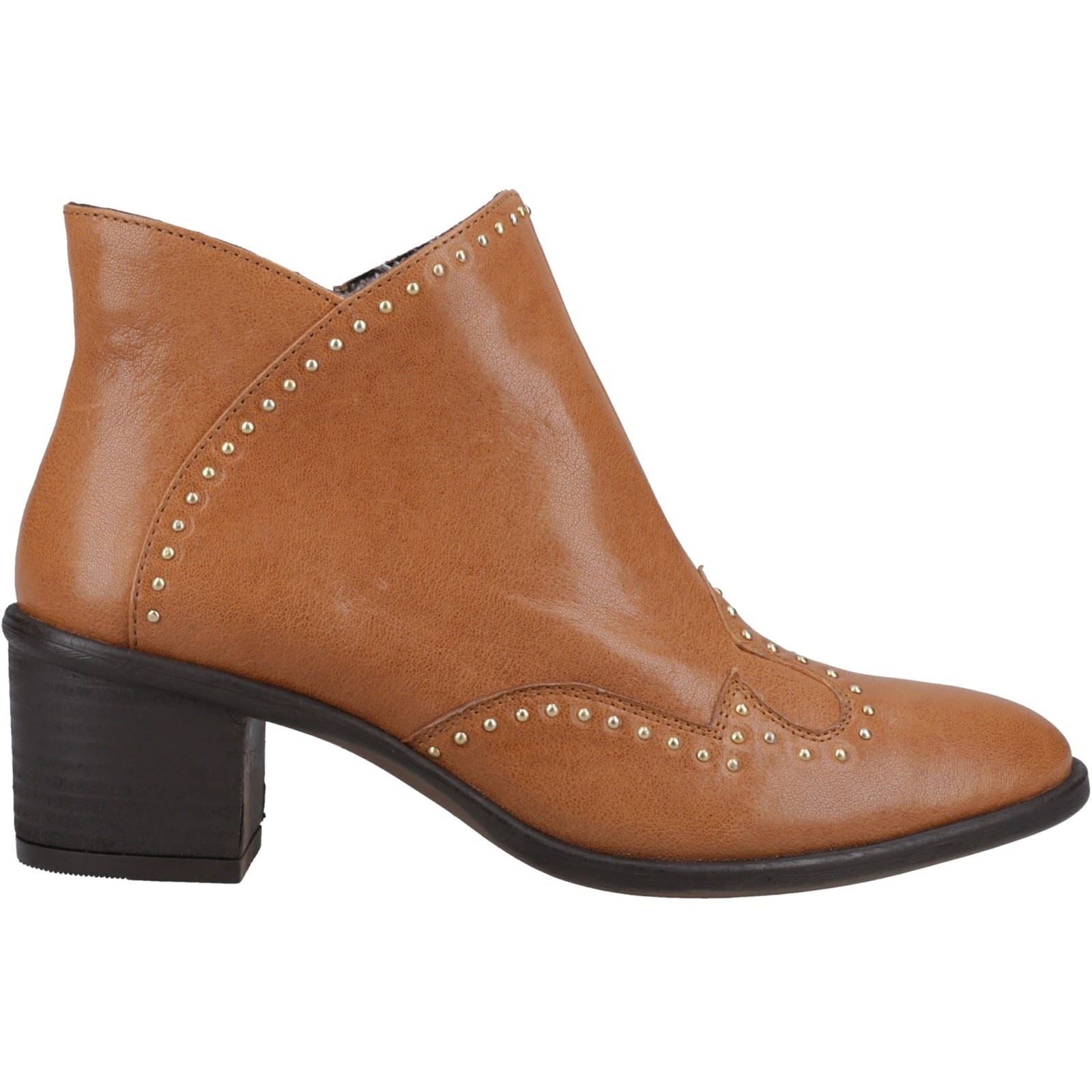 Hush Puppies Waverly Damen Stiefel aus Leder in Tan