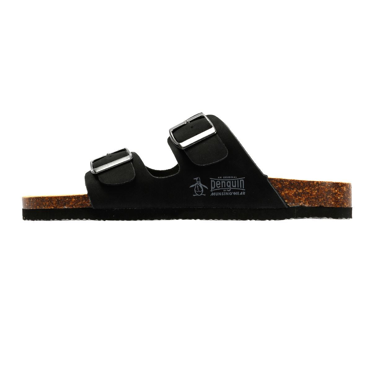 Penguin Port 2 Damen Schwarze Sandalen