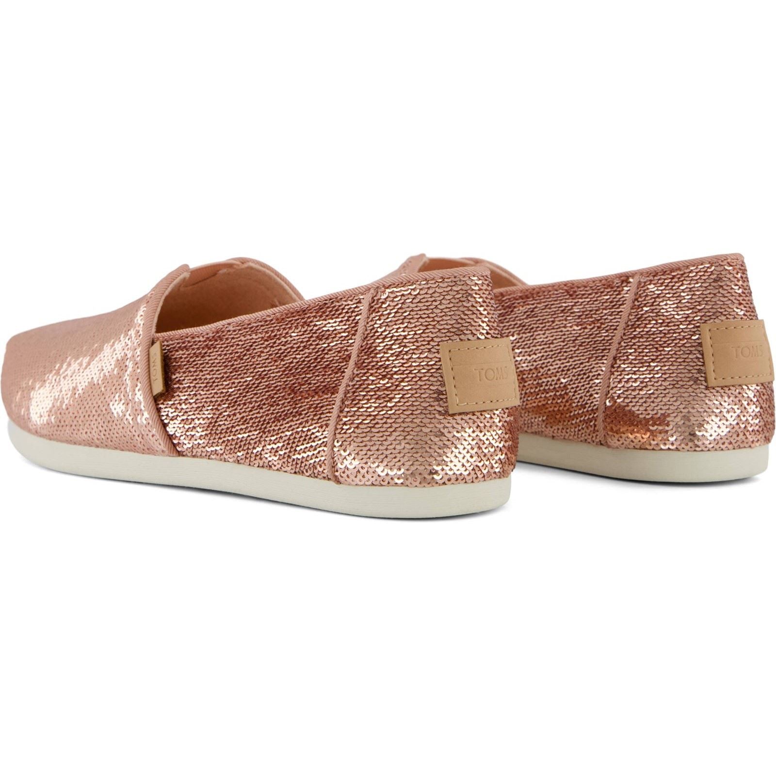 TOMS Alpargata Sequins Textil Frauen Rose Espadrilles